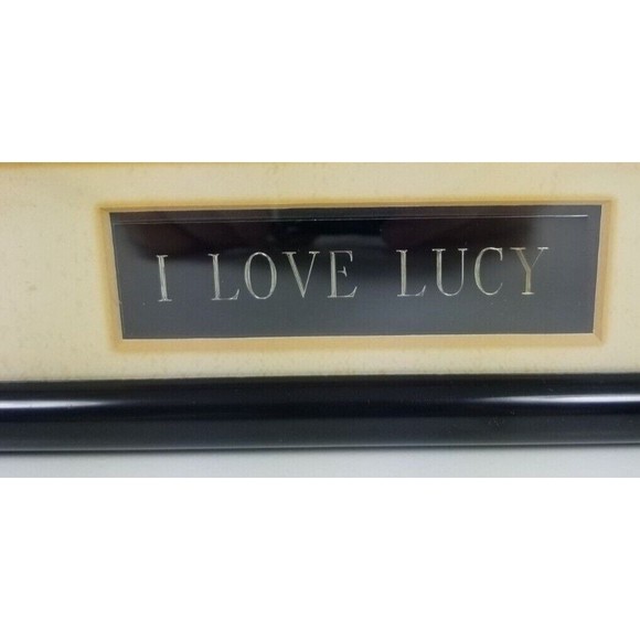 Picture Celebrity Print of Lucy and Ricky Ricardo with engraved I love Lucy Plac - Picture 9 of 9